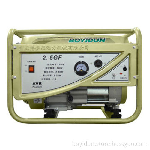 2.5kW Portable Gasoline Generator, Made in China, 100% Copper Line